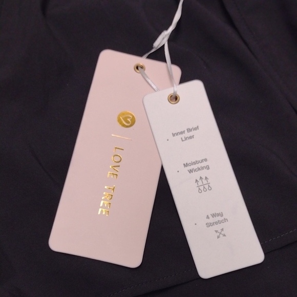 Love Tree Black High Waist Shorts - Picture 4 of 9